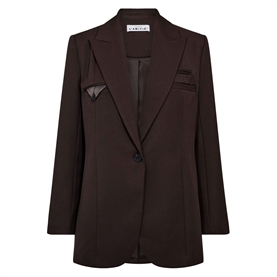 Haute L'amitie Premiere Single Blazer, Mocca
